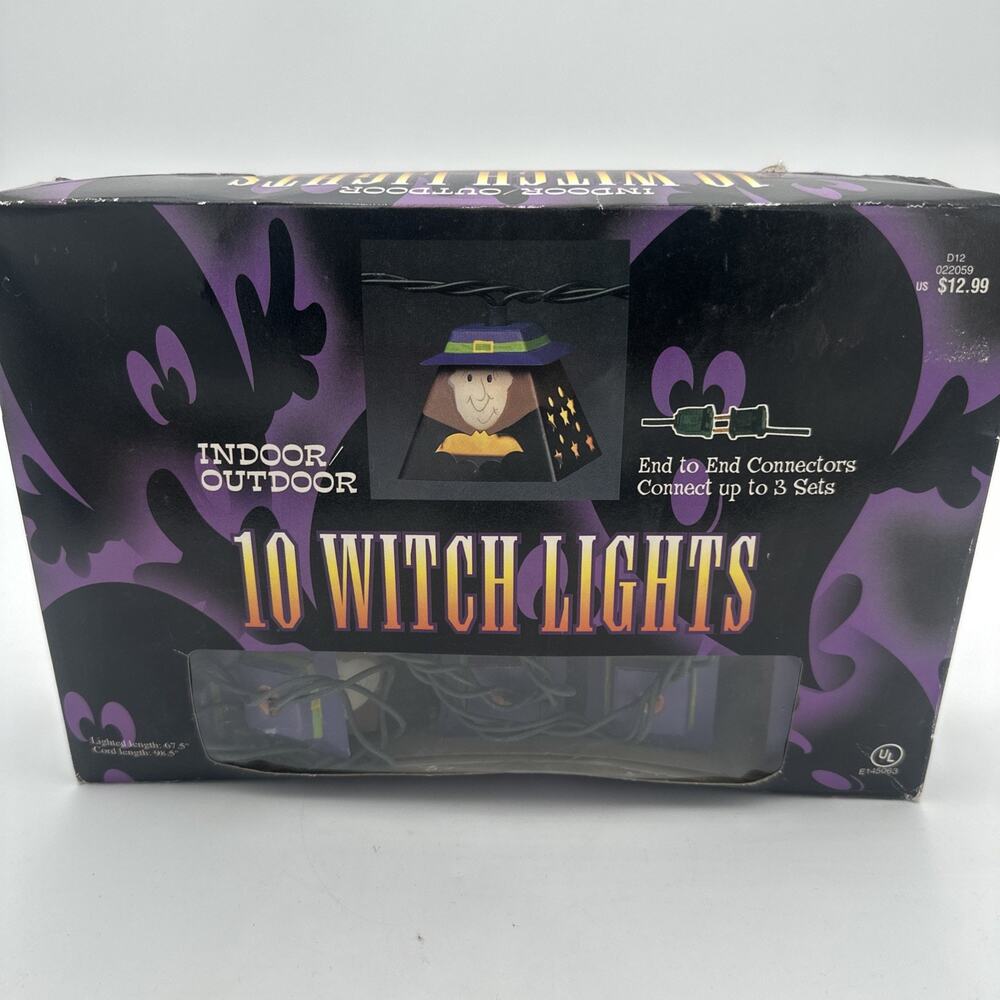 Vintage Witch Metal Hanging Lantern Lamps